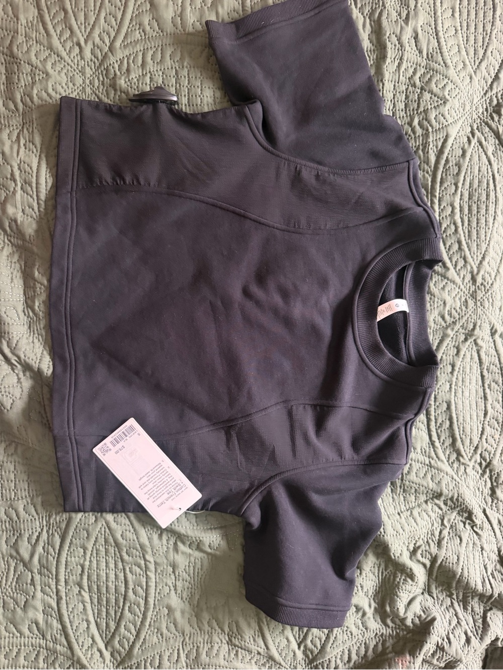 lululemon athletica Short-Sleeve Crew Top — Slate Purple